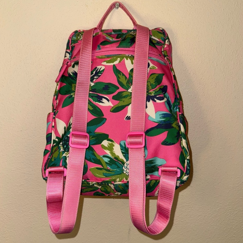 Vera Bradley Lighten Up Tropical Paradise Backpack Purse - Picture 6 of 14